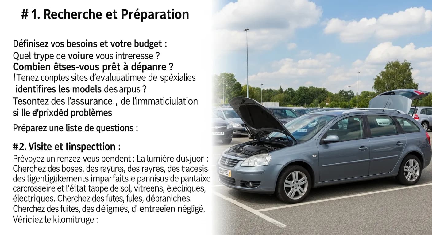 Acheter une Voiture d Occasion : Le Guide Complet pour Éviter les Pièges