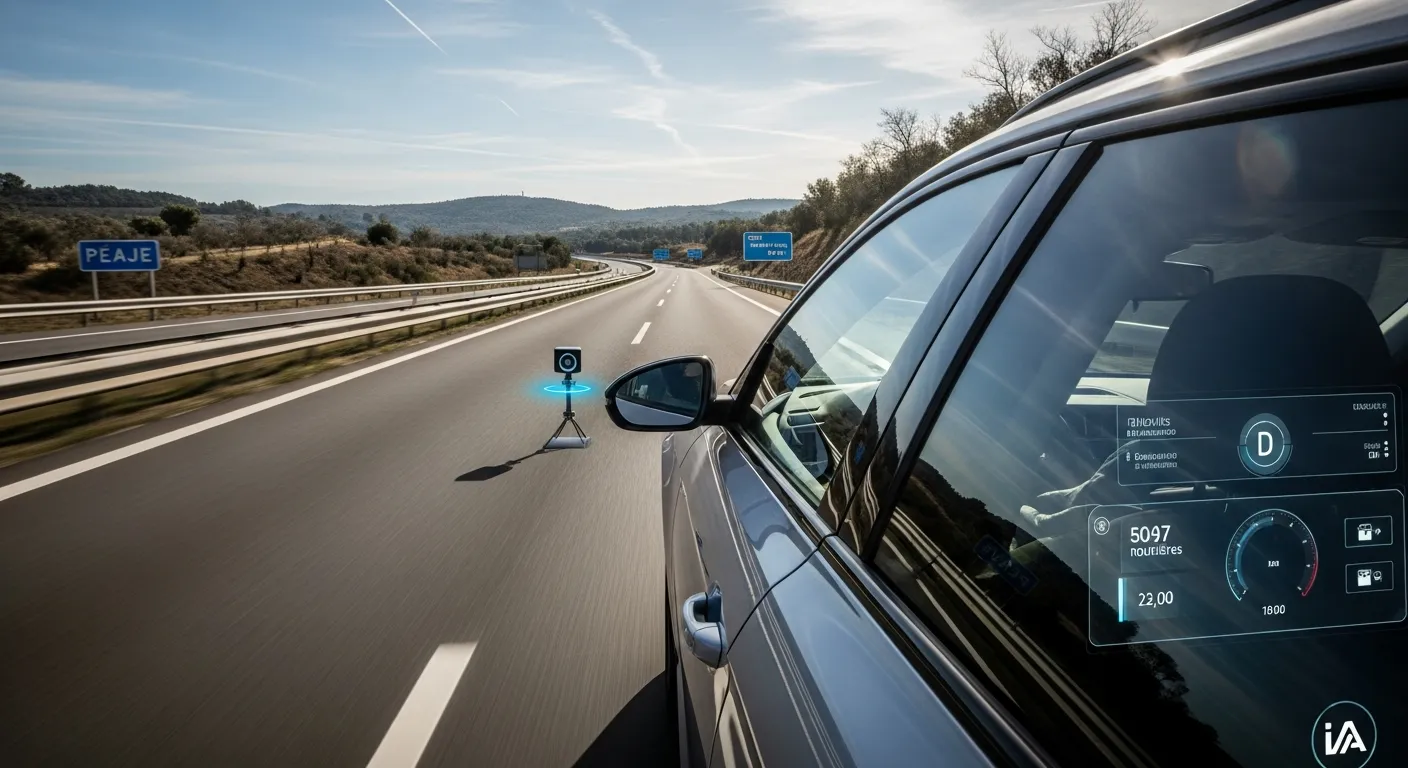 Autoroute espagnole : vitesse contrôlée par IA, comment ça marche ?