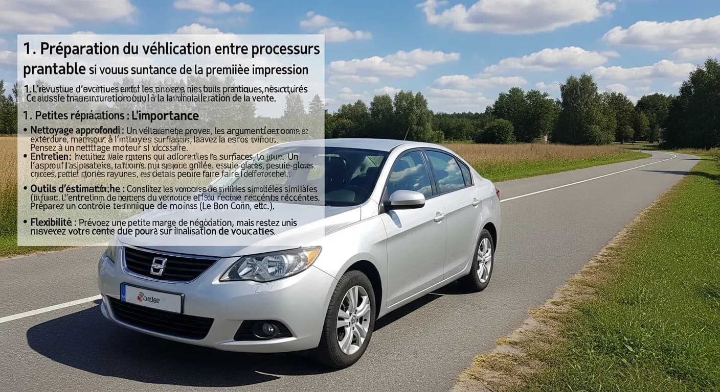 Comment vendre sa voiture entre particuliers : le guide complet en 2026
