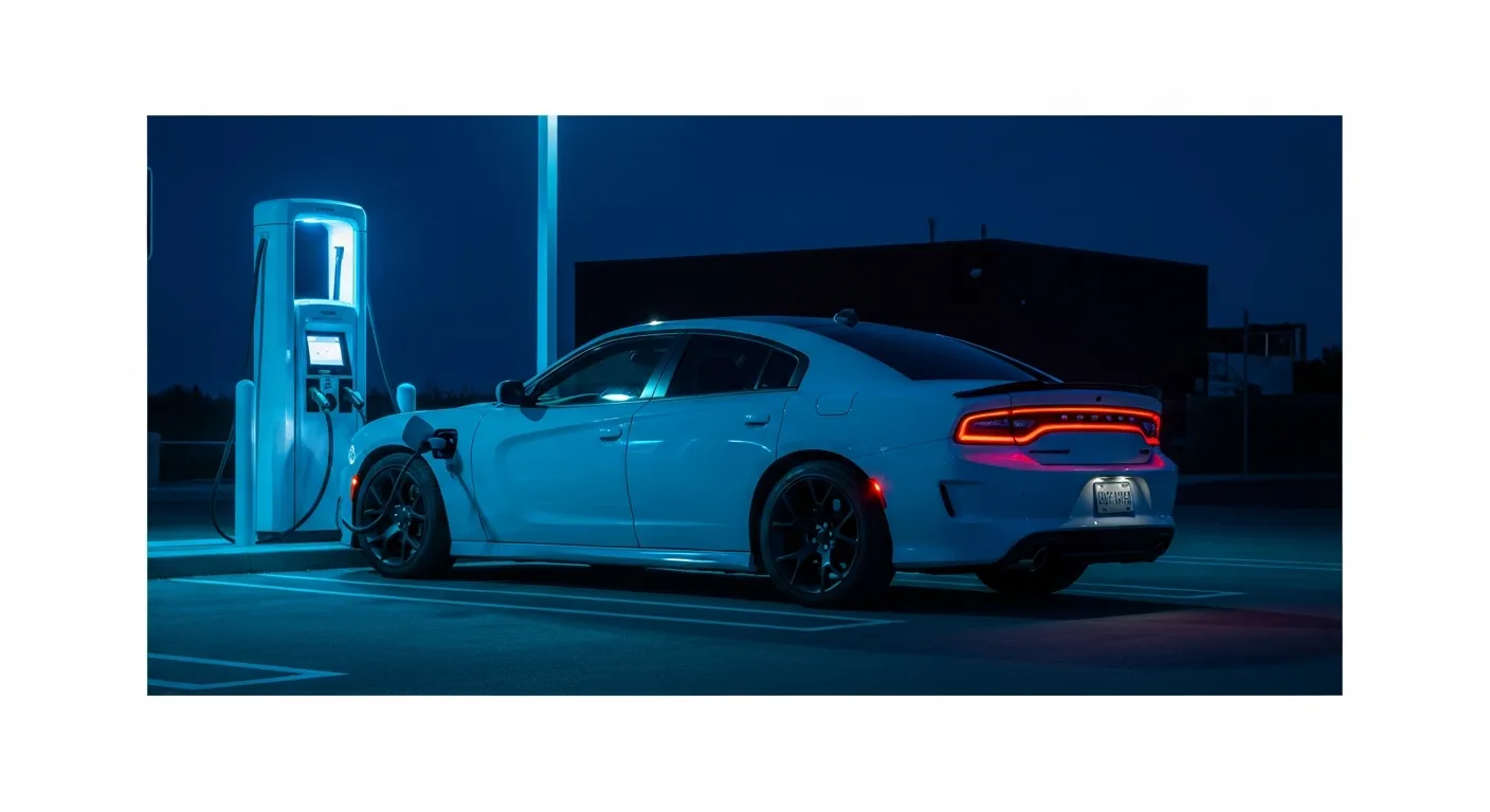 Dodge Charger électrique : 50 000 $ perdus en un an, une chute record