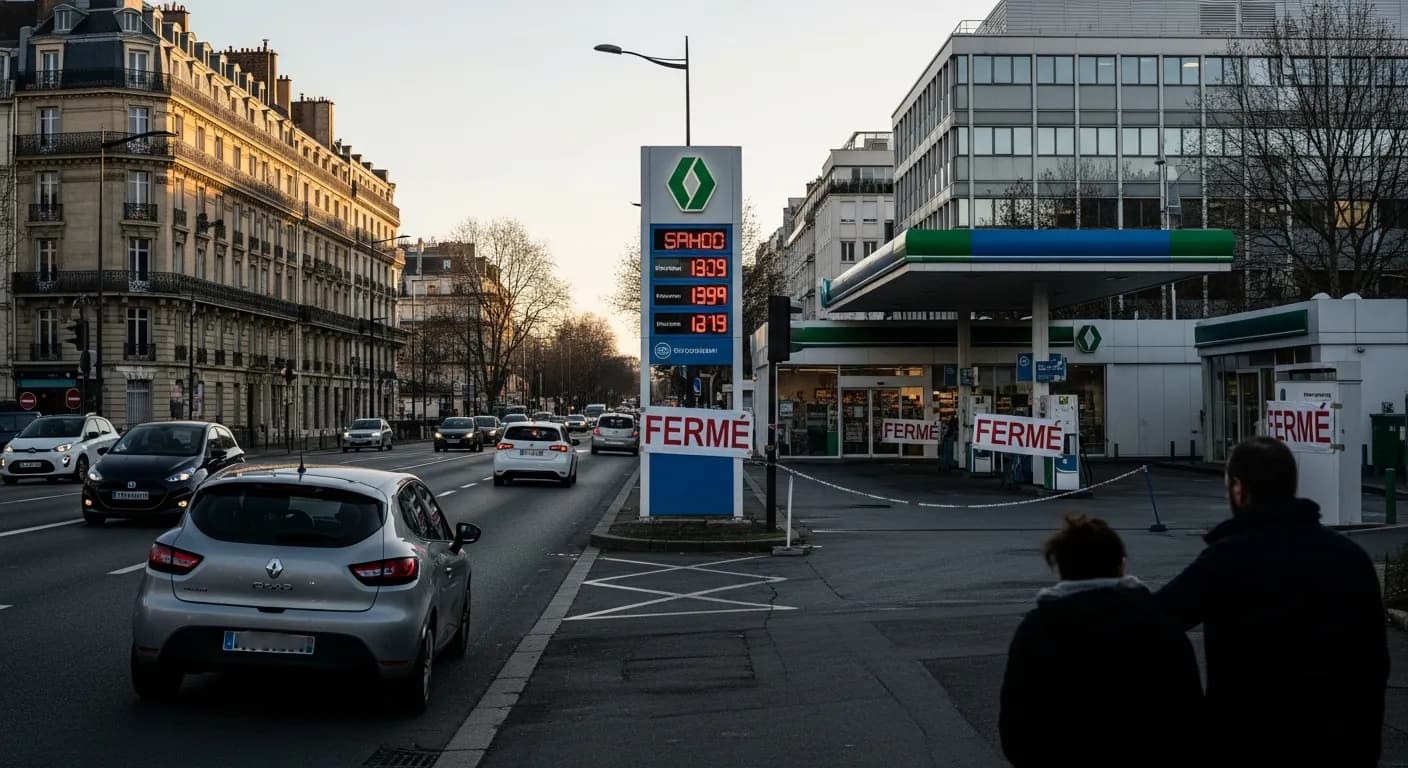 Fermeture stations-service : 1 500 stations menacées par la PPE 3 en France