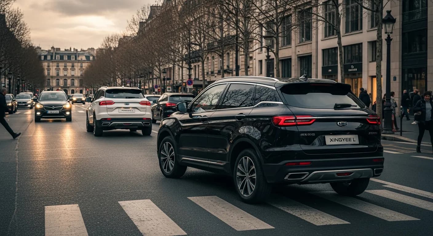 Geely Auto France : deux SUV dès avril 2026, prix et modèles