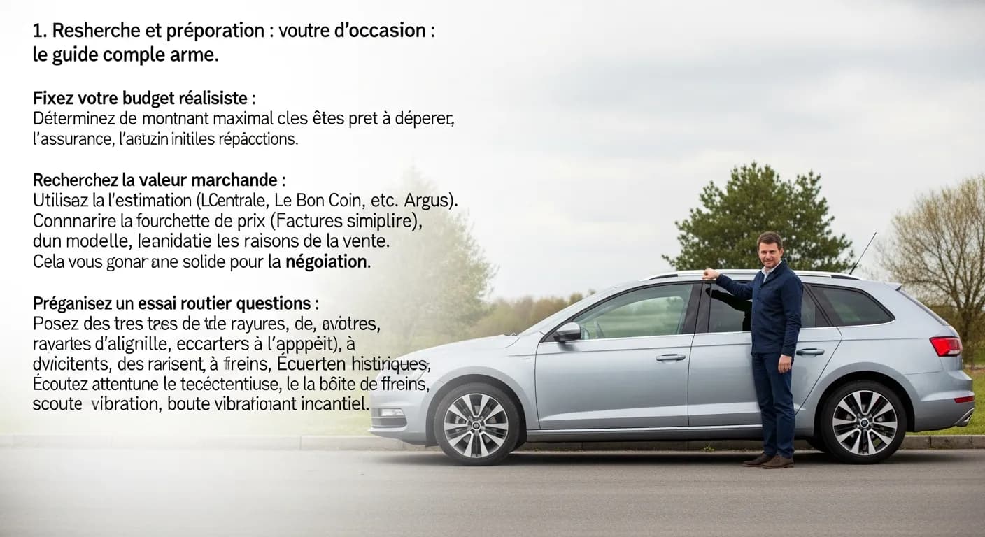 Comment négocier le prix d'une voiture d'occasion : le guide complet