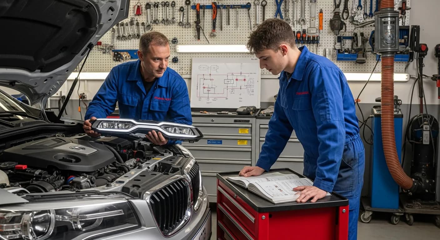 Phares LED voiture 2026 : prix, homologation et remplacement