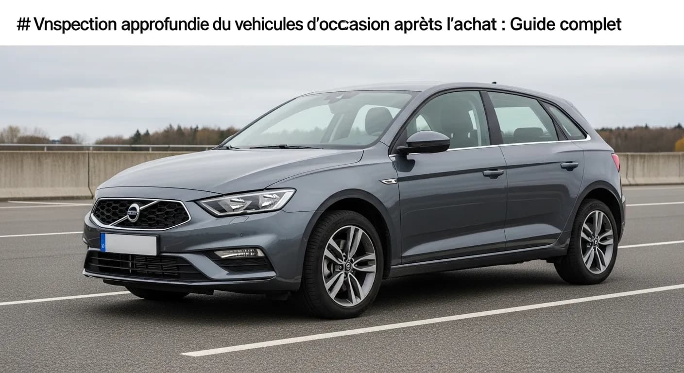 Révision voiture d'occasion après achat : le guide complet des vérifications indispensables