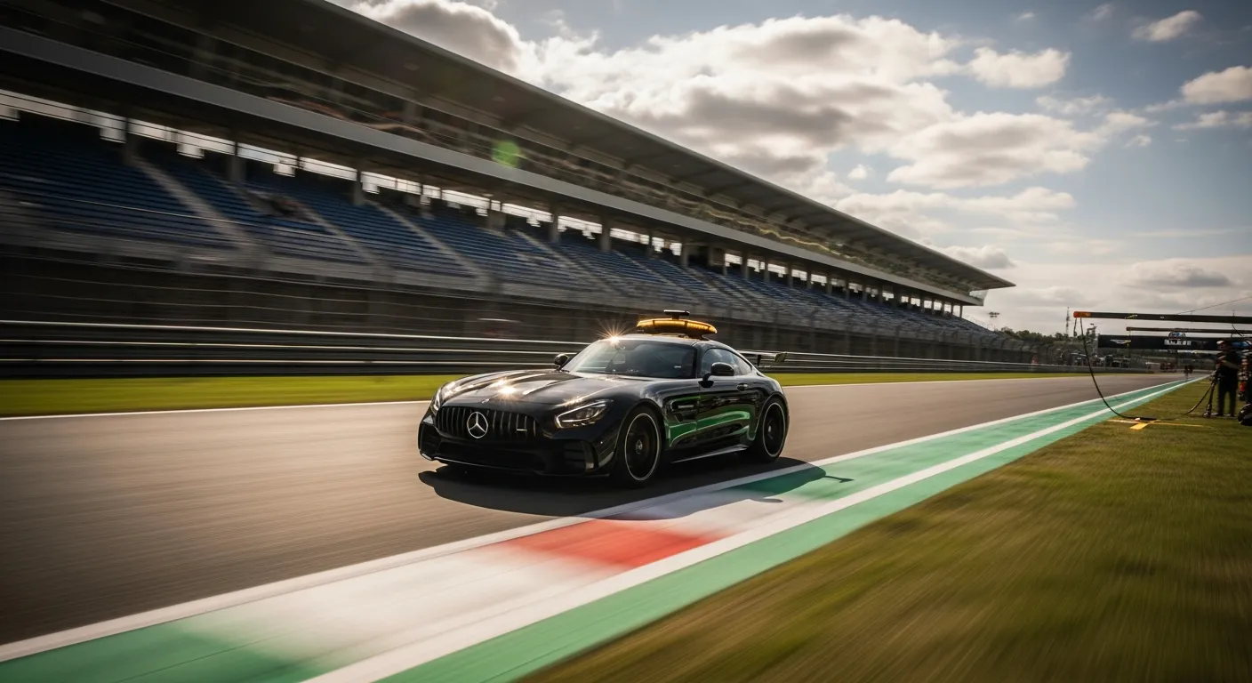 Safety Car F1 2026 : Mercedes Redevient l'Unique Fournisseur, Aston Martin Se Retire