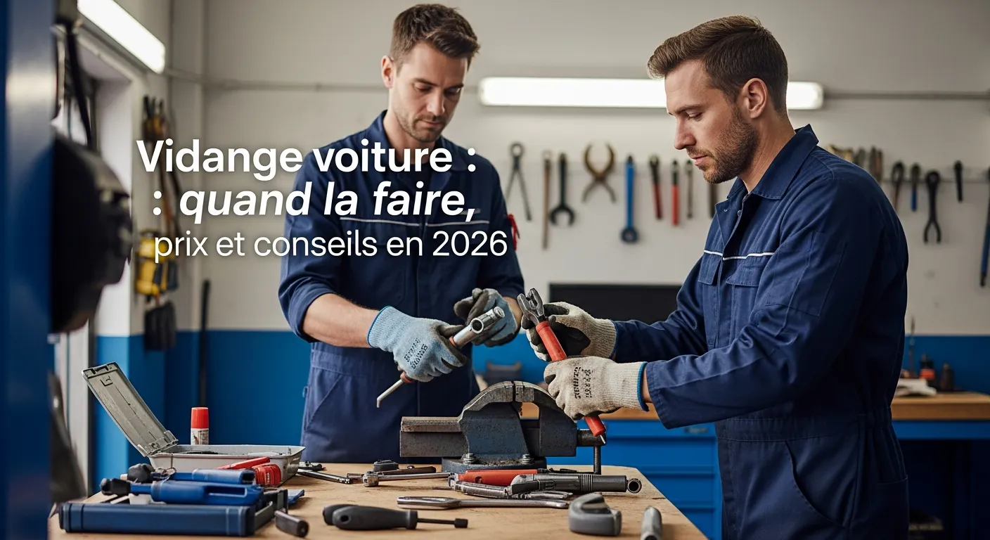 Vidange voiture : quand la faire, prix et conseils en 2026