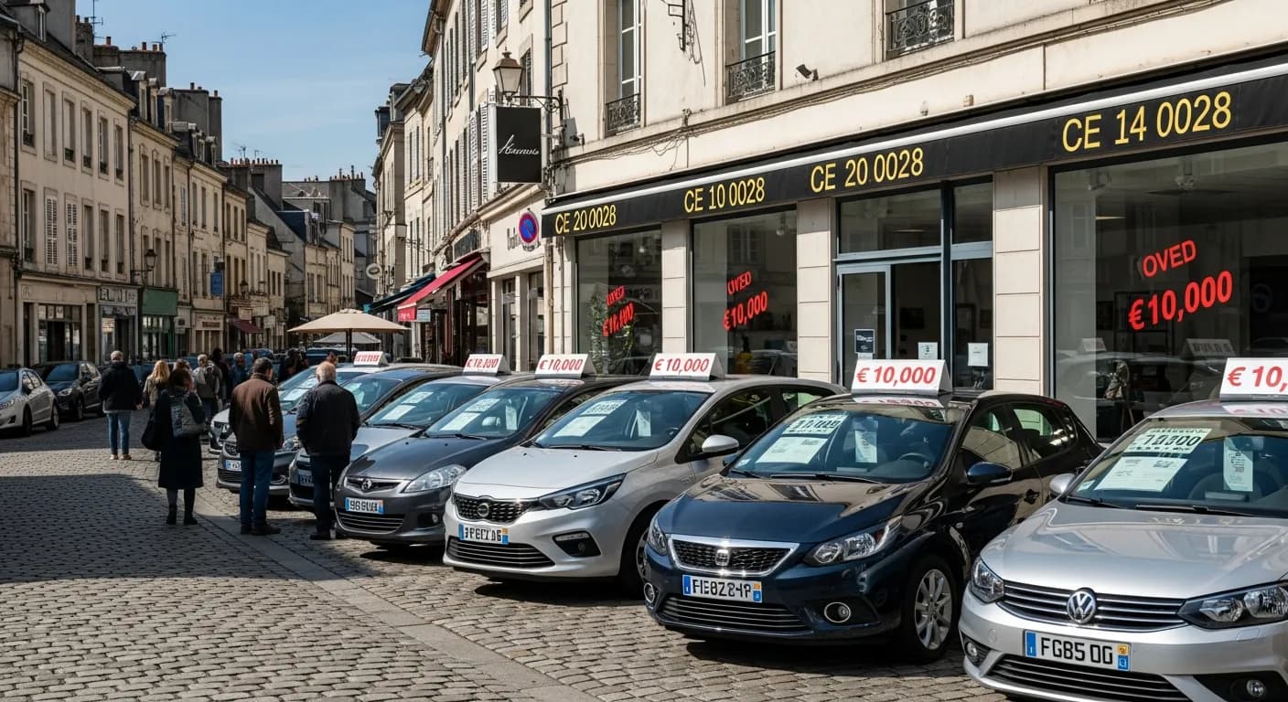 Voiture d'occasion à 10 000 euros : les meilleurs modèles en 2026