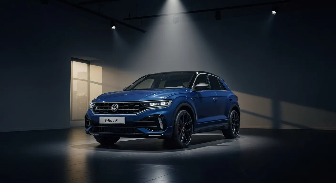 Nouveau Volkswagen T-Roc R 2026 : 333 ch, mild-hybrid et mode drift pour le SUV sportif