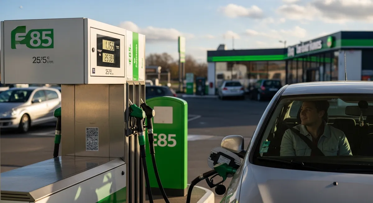 Carburant E85 en 2026 : prix, kit éthanol, économies réelles