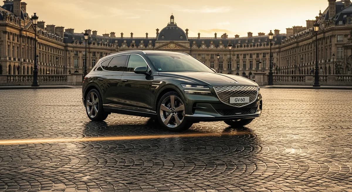 Genesis GV60 : le SUV électrique coréen qui défie BMW et Audi arrive en France