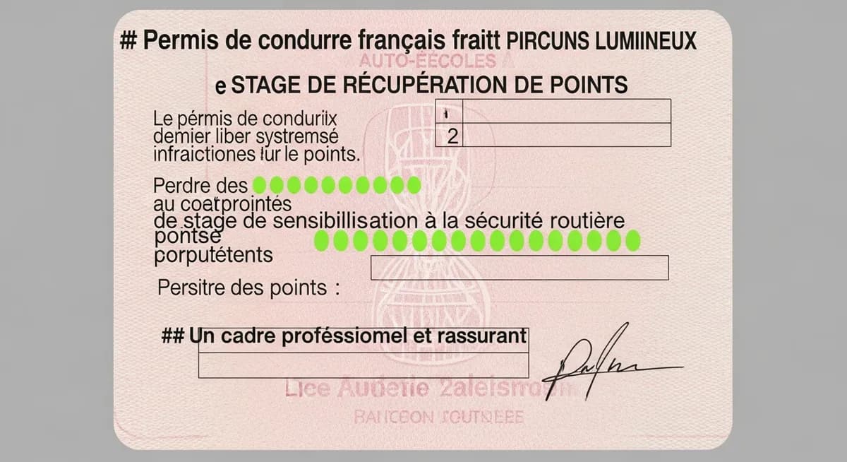 Récupérer des points de permis : délais, stage et démarches