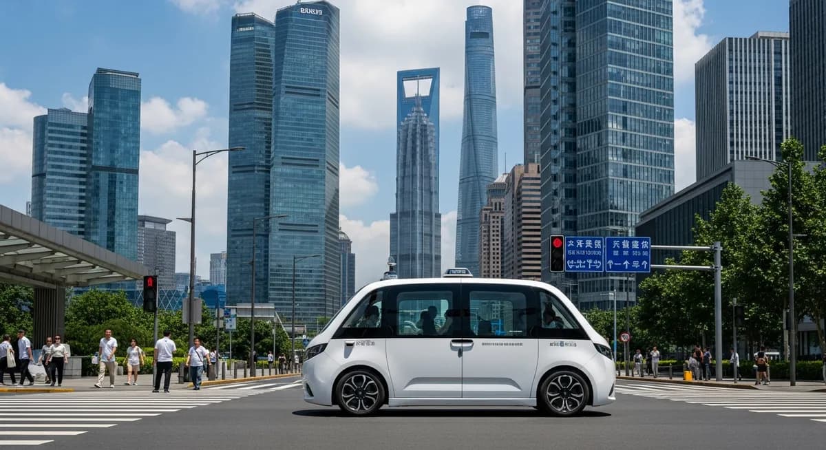 Robotaxi : la Chine déploie ses taxis autonomes à une vitesse record en 2026