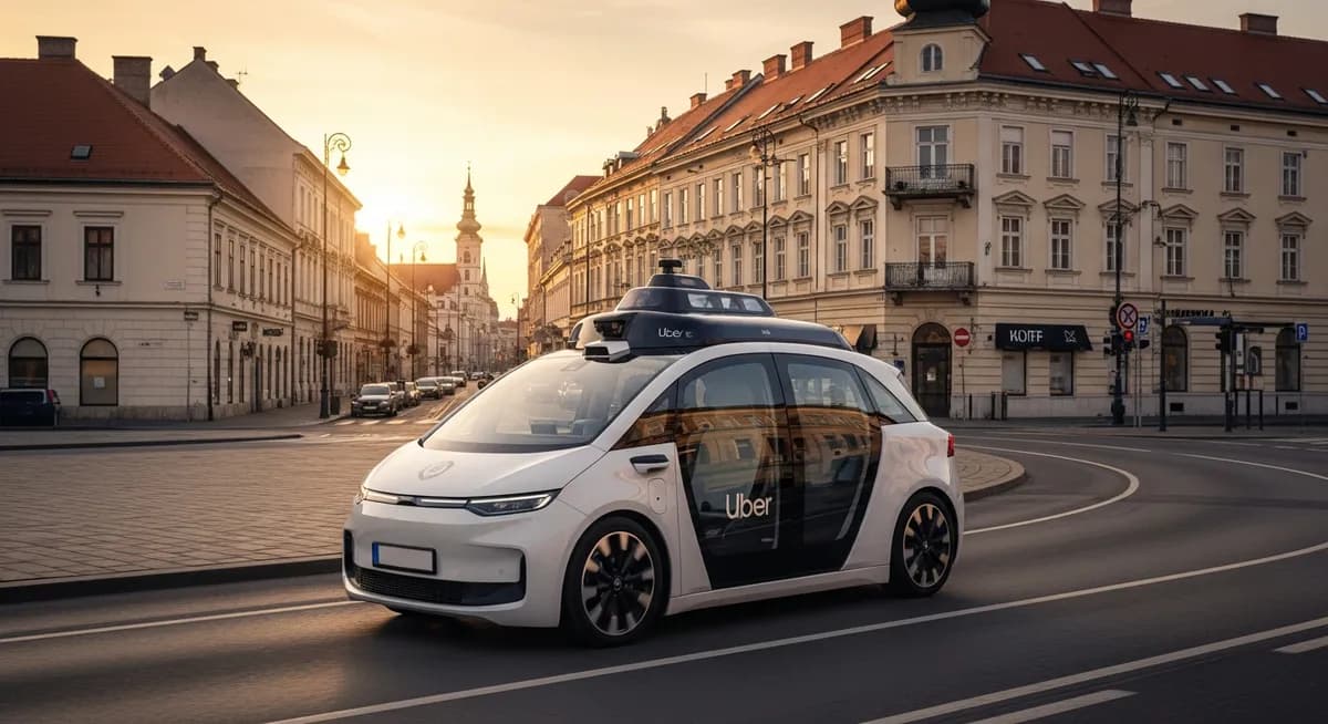 Robotaxis en Europe : Uber et Pony.ai lancent le service à Zagreb